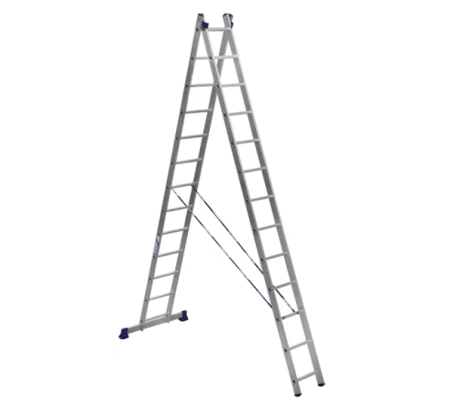 Лестница алюминиевая 2х13 (6,23м)