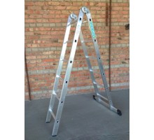 Лестница 2-х секционная шарнирная 2х6 (1,69/3,46м)