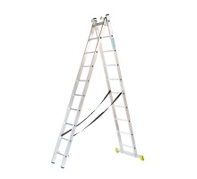 Лестница алюминиевая 2х10 (4,83м)