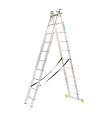 Лестница алюминиевая 2х10 (4,83м)