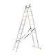 Лестница алюминиевая 2х10 (4,83м)