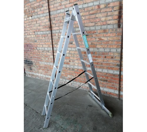 Лестница алюминиевая 2х7 (3,15м)