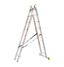 Лестница алюминиевая 2х8 (3,71м)
