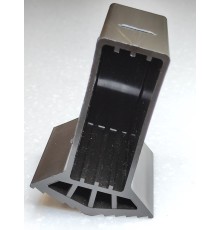 Насадка пластиковая торцевая для поперечного упора (траверсы, стабилизатора) лестницы (для профиля 25х63мм)