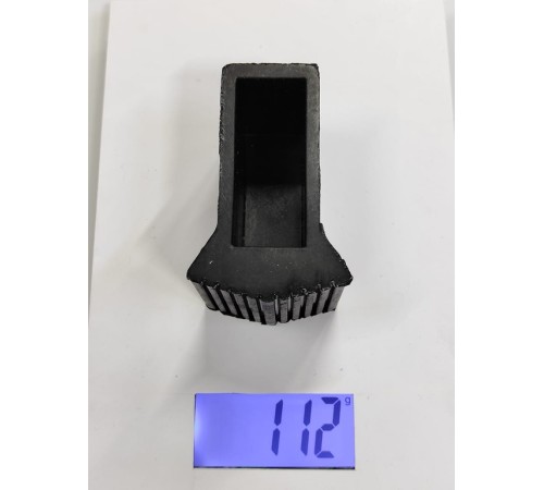 Насадка резиновая торцевая для поперечного упора (траверсы, стабилизатора) лестницы (для профиля 25х63мм)